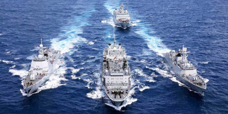 Размоиши муштараки Эрон, Русия ва Чин